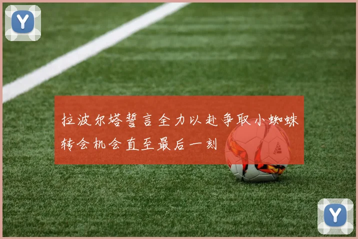 拉波尔塔誓言全力以赴争取小蜘蛛转会机会直至最后一刻